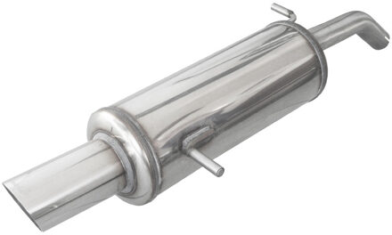 Citroen InoxCar uitlaat passend voor Citroen C2 1.6 16V VTS 125pk 2003- 45 1x90mm Rally IXCIC20590RA
