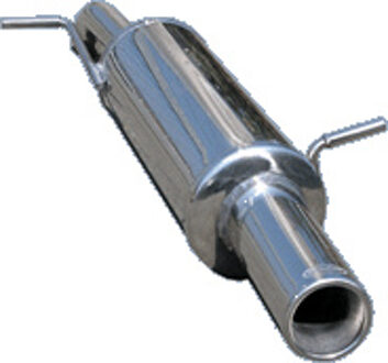 Citroen InoxCar uitlaat passend voor Citroën C3 1.4 HDi (70-92pk) 2001- 80mm IXCIC30480