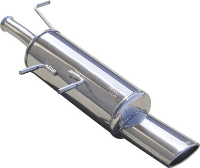 Citroen InoxCar uitlaat passend voor Citroën C4 2.0 16v (136pk) 2005- 120x80mm IXCIC403120