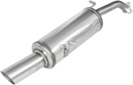 Citroen InoxCar uitlaat passend voor Citroën DS3 1.4 95pk 2010- Ø 45 1x90mm Rally IXCIDS0490RA