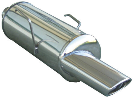 Citroen InoxCar uitlaat passend voor Citroën Saxo 1.6 16v VTS (118pk) 1999- 120x80mm IXCISAX01120