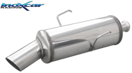 Citroen InoxCar uitlaat passend voor Citroën Saxo 1.6 16v VTS 118pk 1999- 1x90mm Rally IXCISAX0190RA