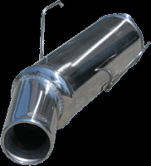 Citroen InoxCar uitlaat passend voor Citroën Saxo 1.6 8v (98pk) 1999- 102mm IXCISAX04102