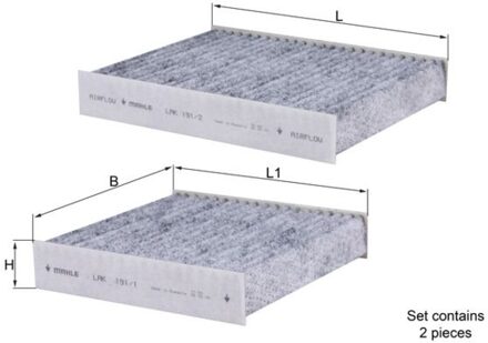 Citroen Interieurfilter LAK191S