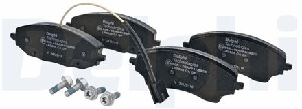 Citroen Jeu De Plaquettes De Frein LP3935