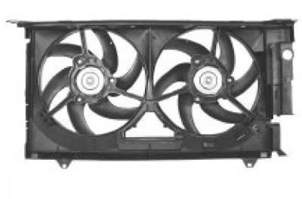 Citroen KADER + DUBBELE KOELVENTILATOR 0903749