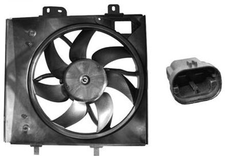 Citroen KADER + VENTILATOR C3 1.4/6+1.4/6HDi-A/C 06+ 4029746