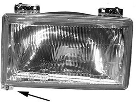 Citroen Koplamp Rechts 85+ H4+duplo