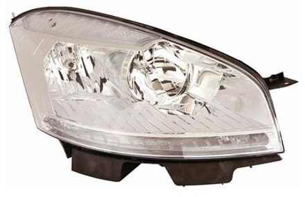 Citroen KOPLAMP RECHTS vanaf '10 H7+H1 inclusief STELMOTOR