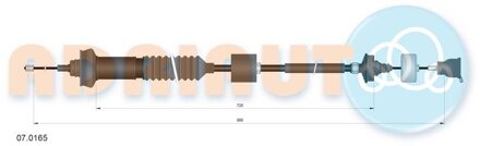 Citroen Koppelingkabel 070165