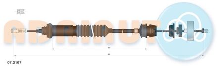 Citroen Koppelingkabel 070167