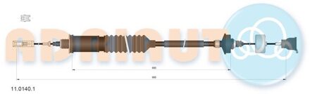 Citroen Koppelingkabel 1101401