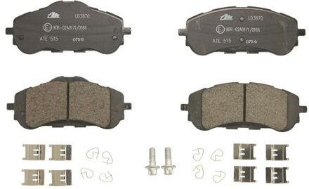 Citroen Low dust Keramische remblokken 13047038702