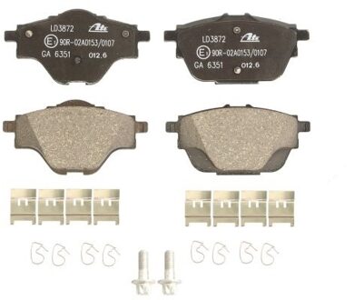 Citroen Low dust Keramische remblokken 13047038722