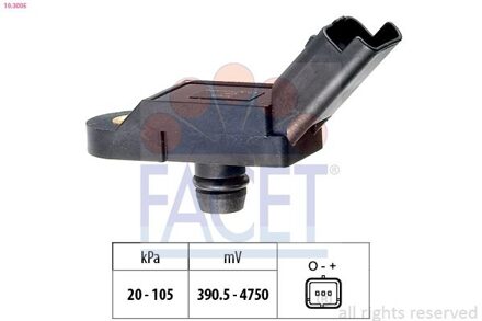 Citroen Luchtdruksensor, hoogteregelaar 103005