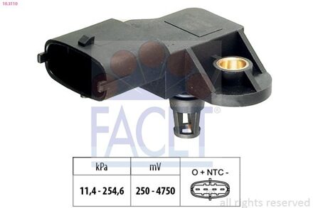 Citroen Luchtdruksensor, hoogteregelaar 103110