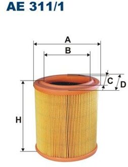 Citroen Luchtfilter AE3111