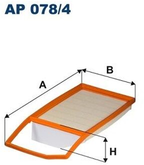 Citroen Luchtfilter AP0784
