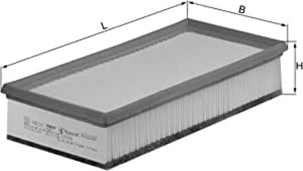 Citroen Luchtfilter LX1296