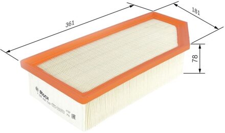 Citroen Luchtfilter S0520