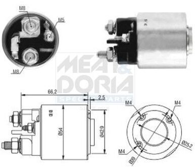 Citroen Magneetschakelaar, startmotor 46131