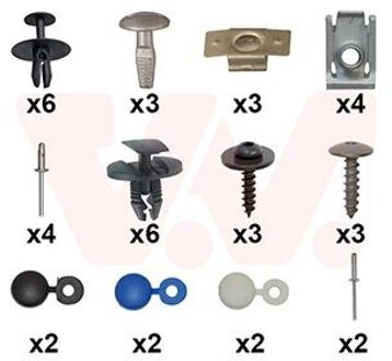 Citroen Montageset, bumper 0970794