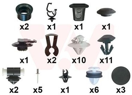 Citroen Montageset, deur 0943799