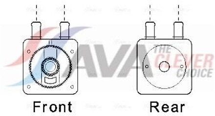 Citroen Oliekoeler, automatische transmissie CN3287