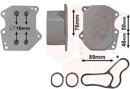 Citroen Oliekoeler, motorolie 40003400
