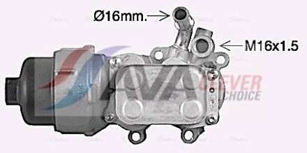 Citroen Oliekoeler, motorolie CN3307H