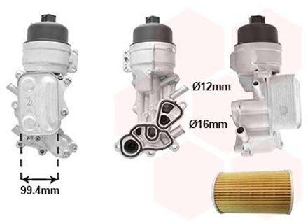 Citroen Oliekoeler Voor Motor 40013702
