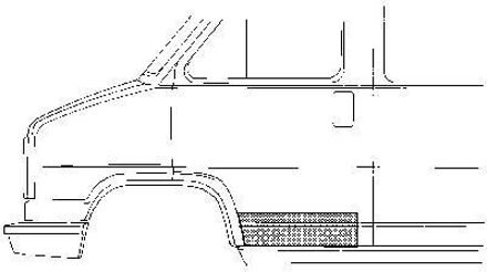Citroen Plaatwerkdeel Duc/pe.j5/citrechts C25 82-.d