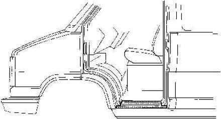 Citroen Plaatwerkdeel Duc/peug.j5/citrechts C25 82