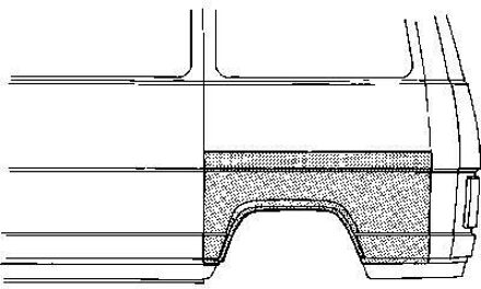 Citroen Plaatwerkdeel Ducato Wielschermrechts Achter