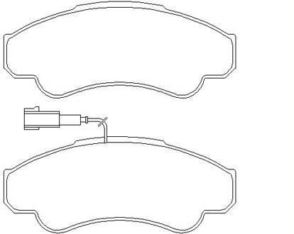 Citroen Remblokken set 2391901