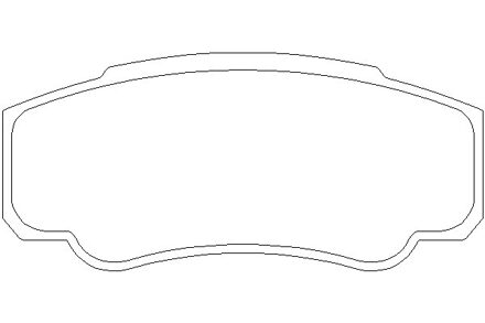 Citroen Remblokken set 2392101