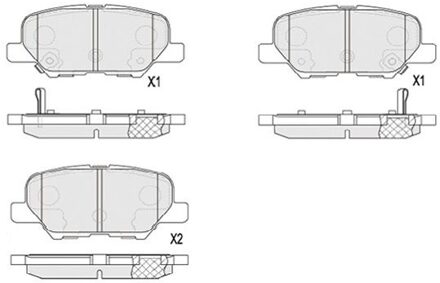 Citroen Remblokken set KBP5551