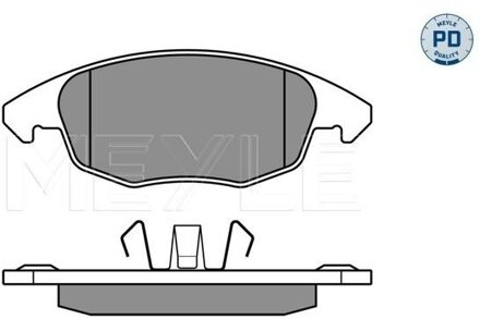 Citroen Remblokkenset, schijfrem 0252453818PD