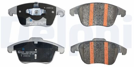 Citroen Remblokkenset, schijfrem LP5084EV