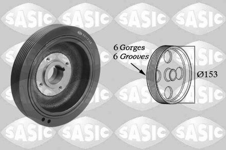Citroen Riemschijf, krukas 5150K40
