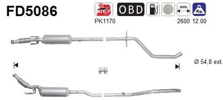 Citroen Roetfilter FD5086