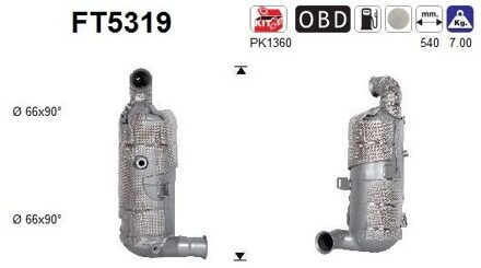 Citroen Roetfilter FT5319