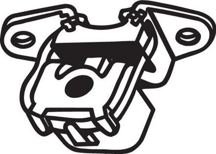 Citroen Rubberstrip, uitlaatsysteem 255548