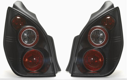 Citroen Set Achterlichten passend voor Citroën C2 2002-2009 - JDM Zwart
