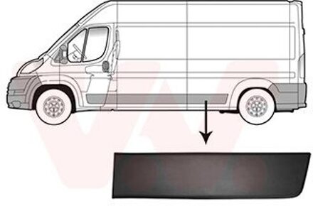 Citroen Sier- / beschermingspaneel, zijwand 0982415