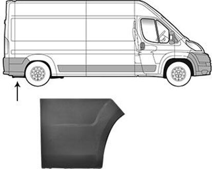 Citroen Sier- / beschermingspaneel, zijwand 0983410