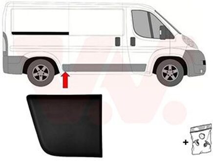 Citroen Sierlijst Acht.spatbord R 1652418