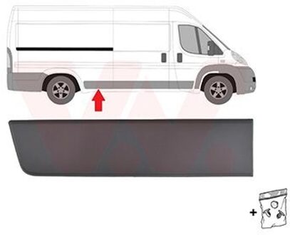 Citroen Sierlijst Acht.spatbord R 4064416