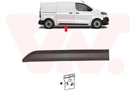 Citroen Sierlijst Zijdeur R. 0944406