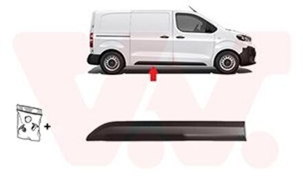 Citroen Sierlijst Zijdeur R. 0944426